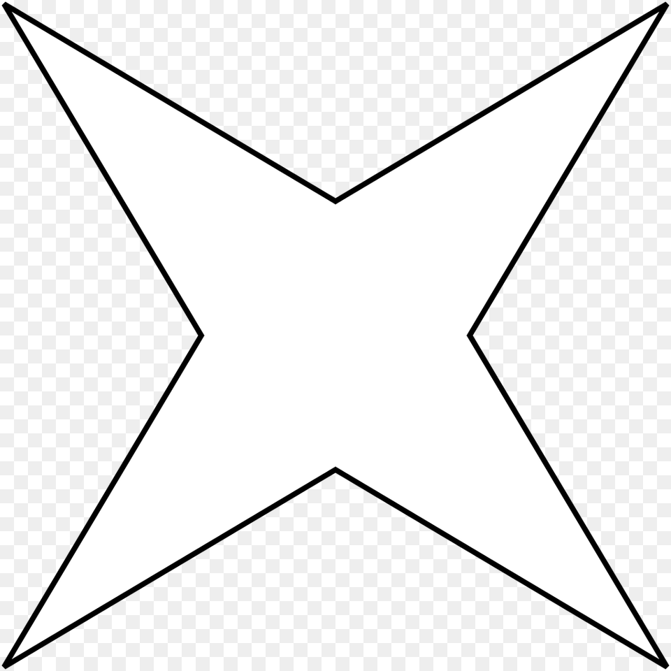 File Concave Octagon Svg Concave Octagon Hd, Star Symbol, Symbol, Blade, Dagger Png