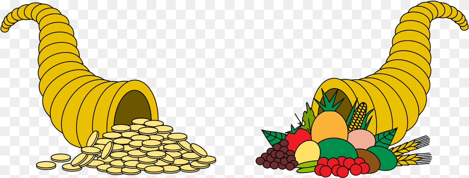 File Cornucopias Svg Thanksgiving Taboo Game Cornucopias, Banana, Food, Fruit, Plant Free Png