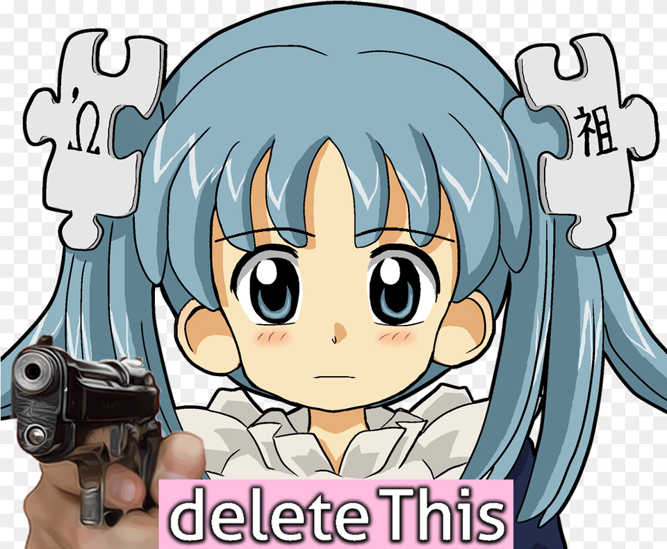 File Deletethis Anime Delete This, Book, Comics, Publication, Weapon Png Image