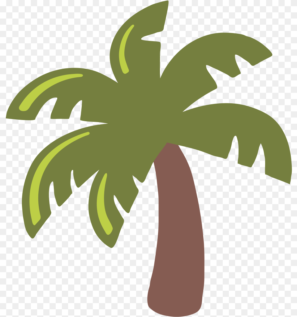 File Emoji U1f334 Svg Wikipedia Palm Tree Emoji Svg, Palm Tree, Plant, Animal, Kangaroo Png Image