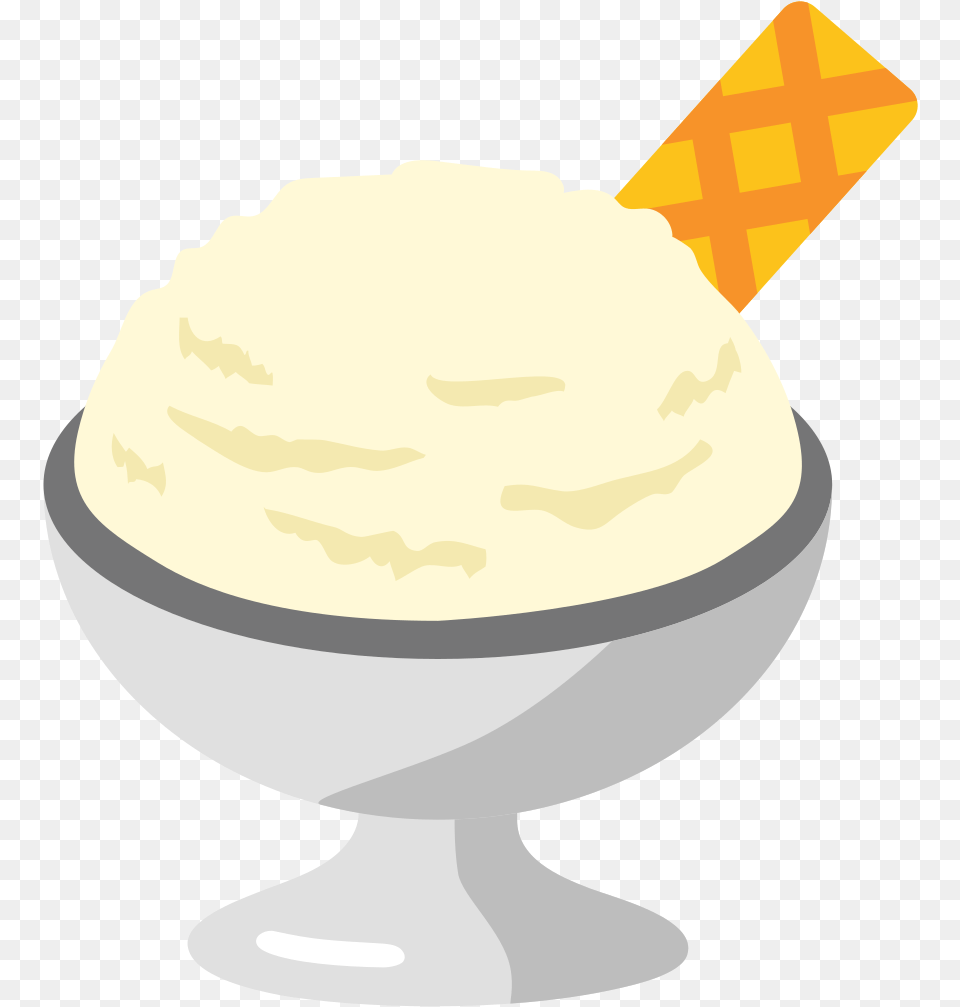 File Emoji U1f368 Svg Ice Cream Cake, Dessert, Food, Ice Cream, Mashed Potato Free Transparent Png