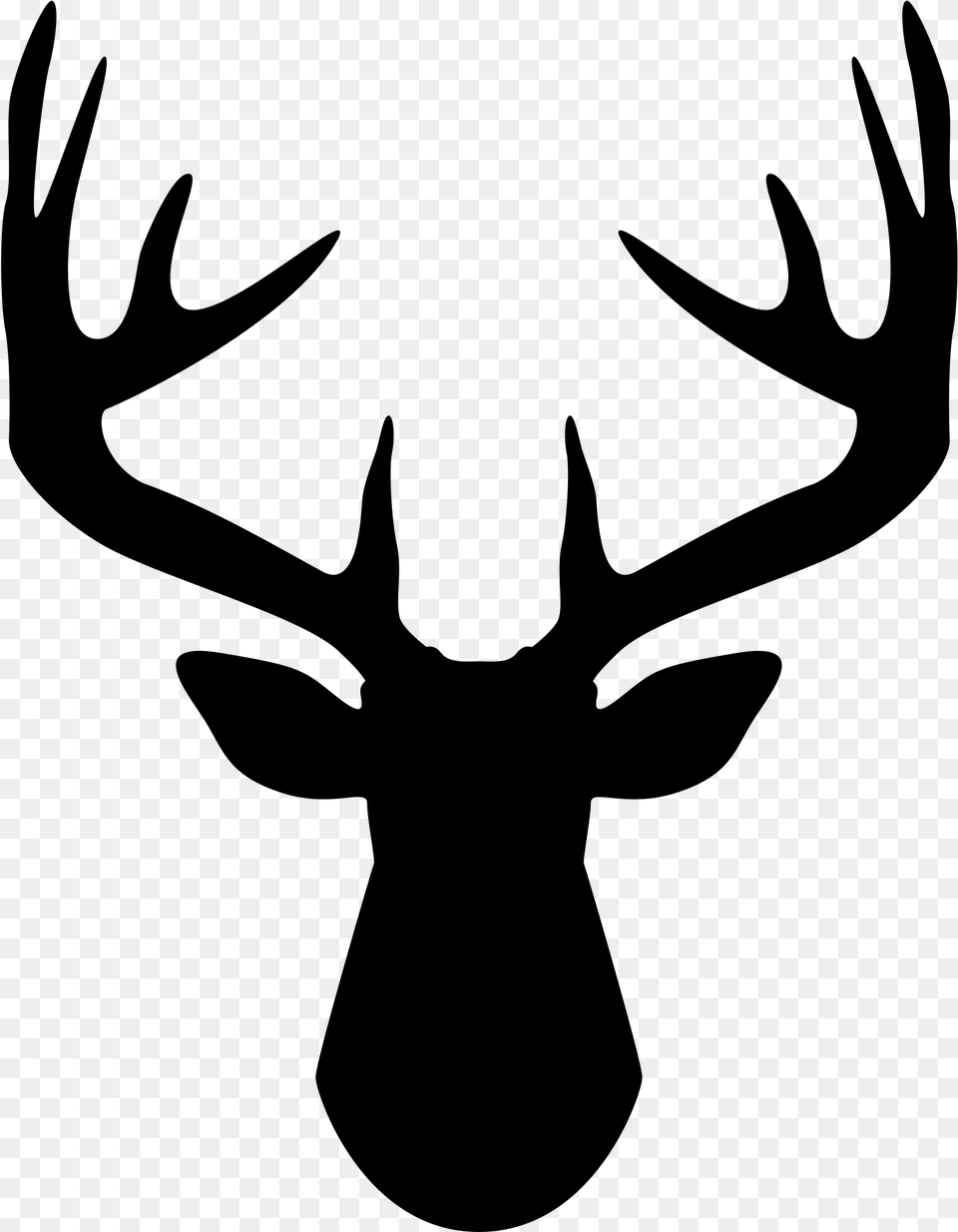 File Example Wikimedia Commons Open Svg Deer Antlers, Gray Free Transparent Png