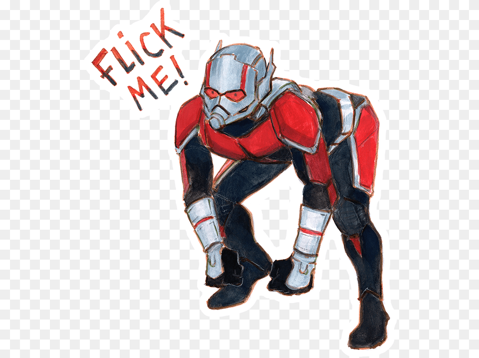 File Fbfd0ed94e Original Ant Man Flick Me, Person, Helmet, American Football, Football Png