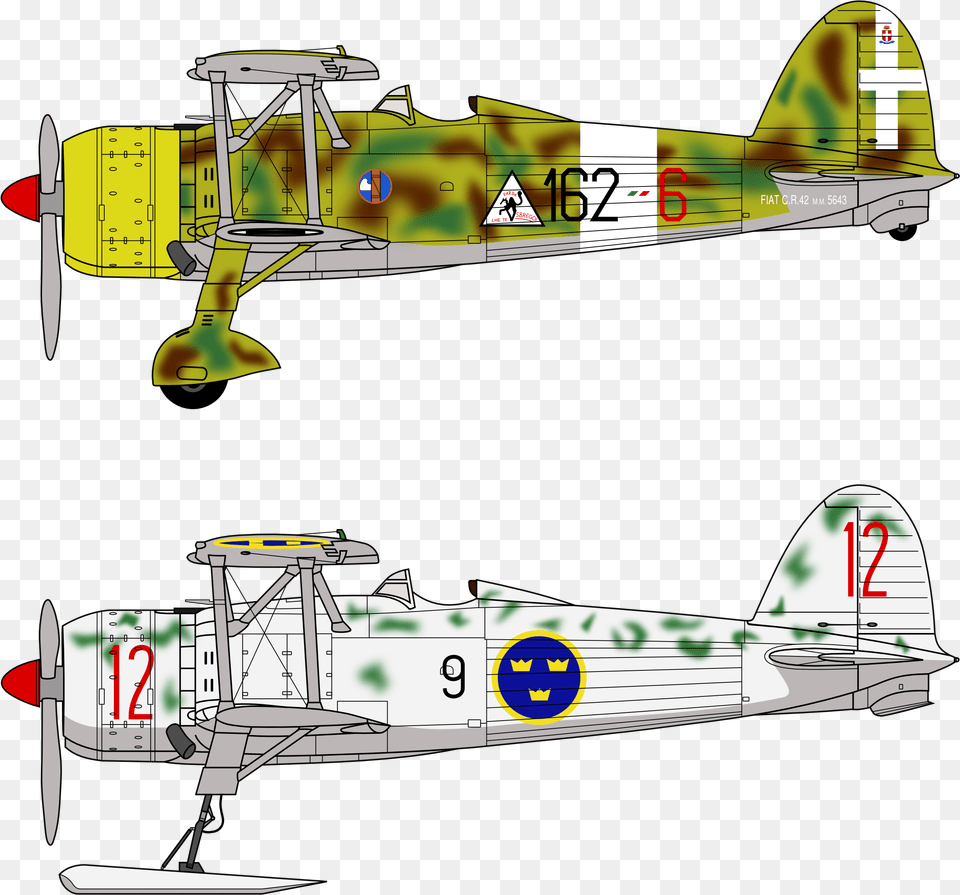 File Fiat C R 42 Falco Profiles 13 Gruppo Caccia, Cad Diagram, Diagram, Aircraft, Transportation Png