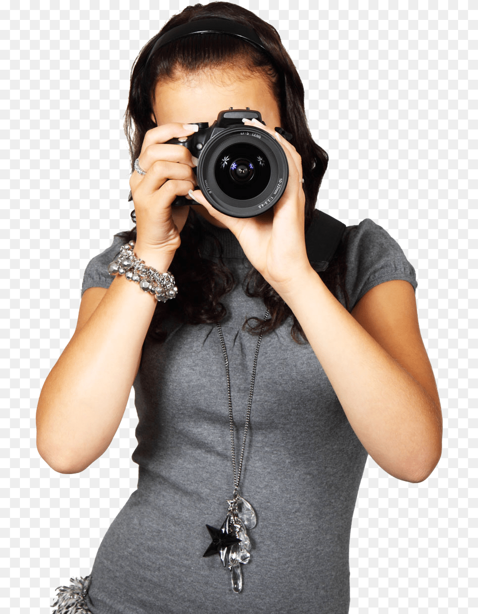 File For Designing Projects People Looking Through Camera, Woman, Adult, Electronics, Photography Free Png Download