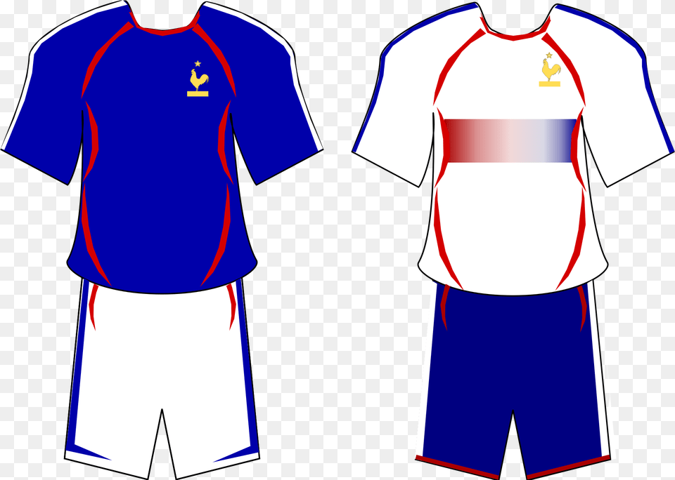 File Fra Kit Svg Wikimedia Commons Open History Of France Football Shirts, Clothing, Shirt, Adult, Male Png