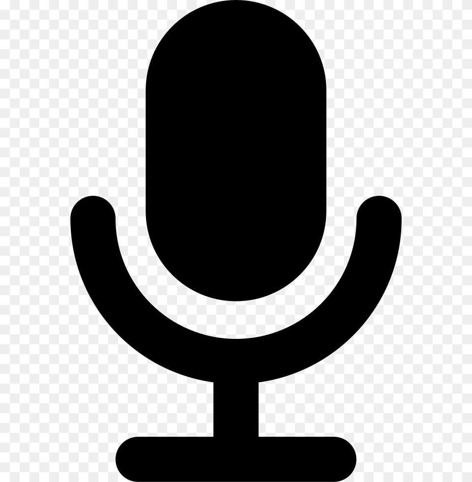 File Gambar Microphone Hitam Putih, Symbol, Animal, Fish, Sea Life Png Image