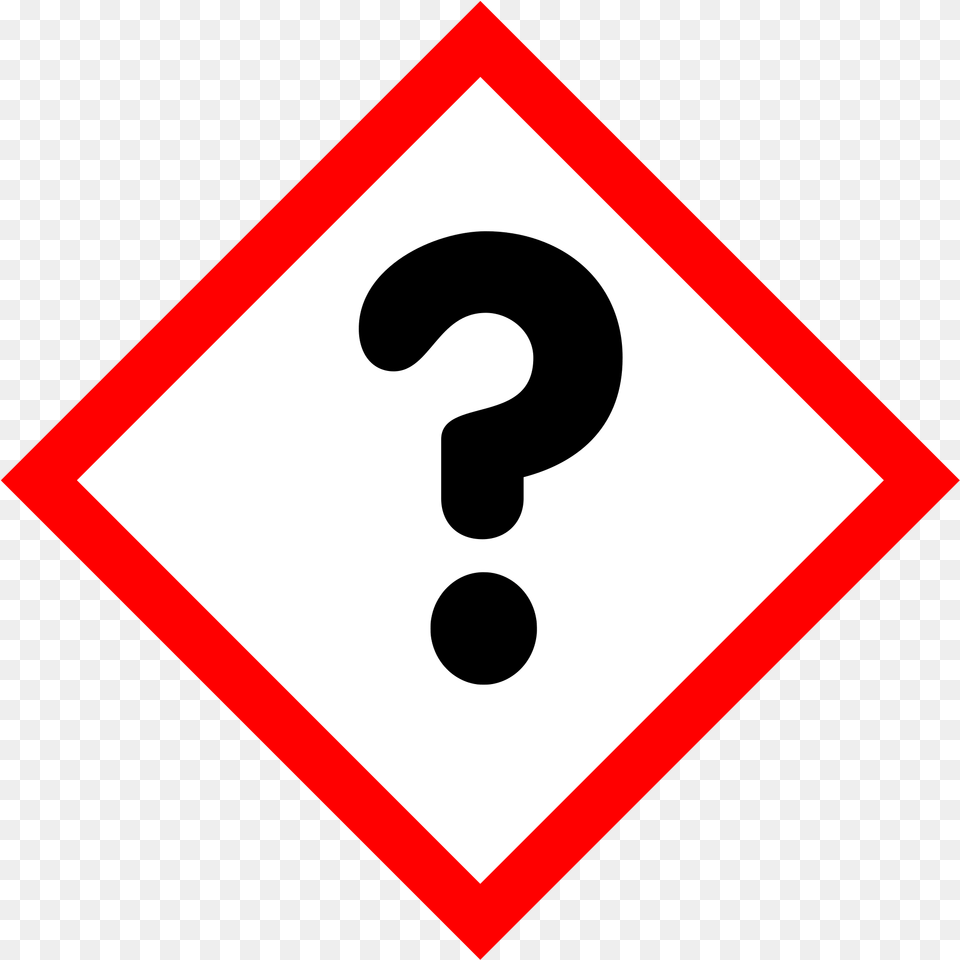 File Ghs Pictogram Question Svg Wikimedia Commons Coshh Oxidising, Sign, Symbol, Road Sign Free Transparent Png