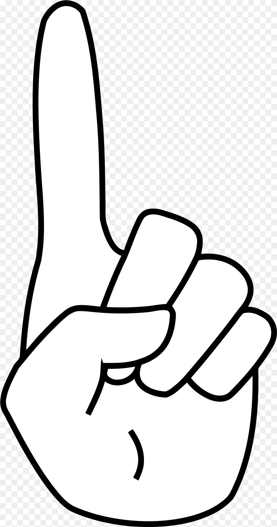 File Hand Svg Wikimedia Commons Open Hand Number 1, Body Part, Finger, Person Png Image