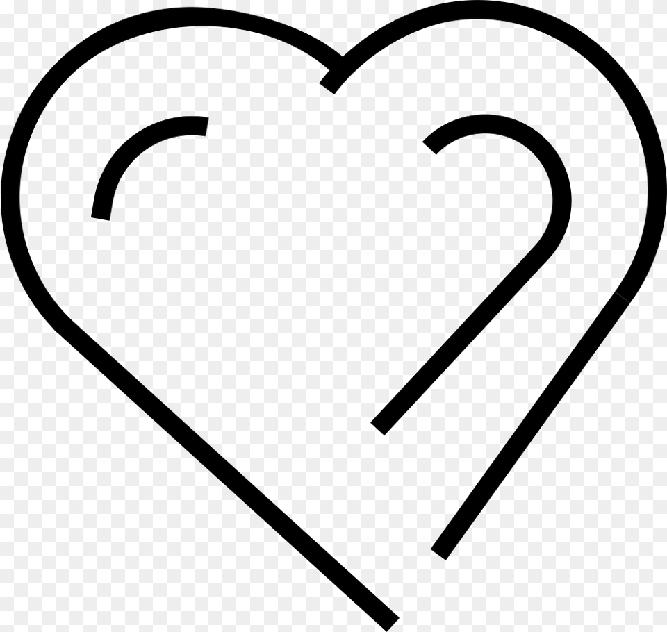 File Heart, Stencil Png Image