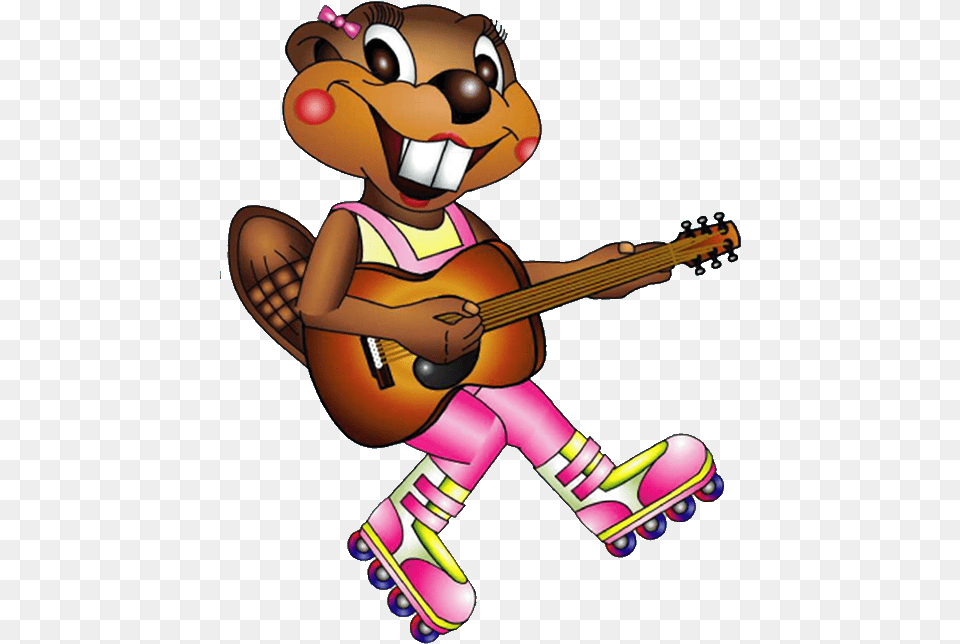 File History Busy Beavers Characters, Guitar, Musical Instrument, Baby, Person Png Image