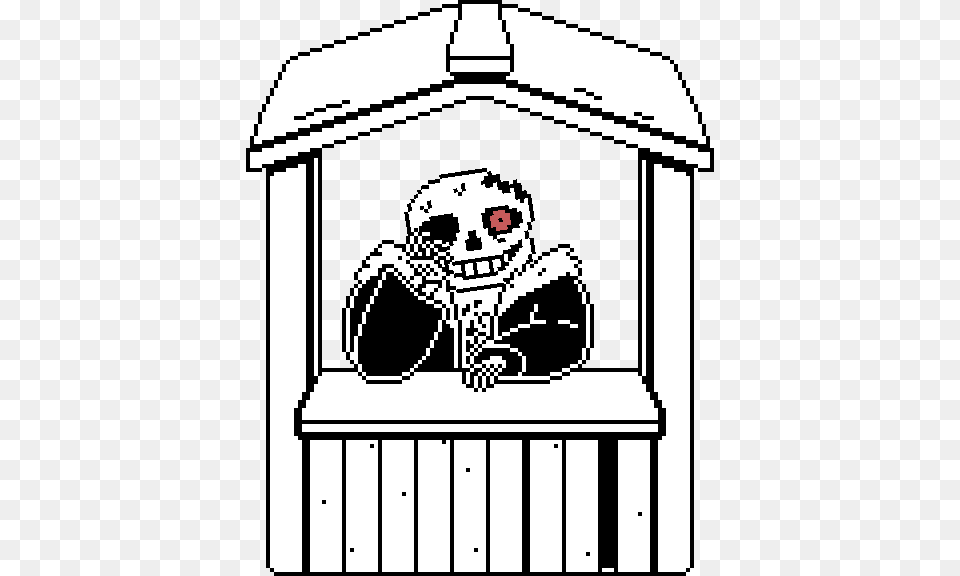 File History Horrortale Sans Pixel Art, Outdoors, Adult, Male, Man Free Png