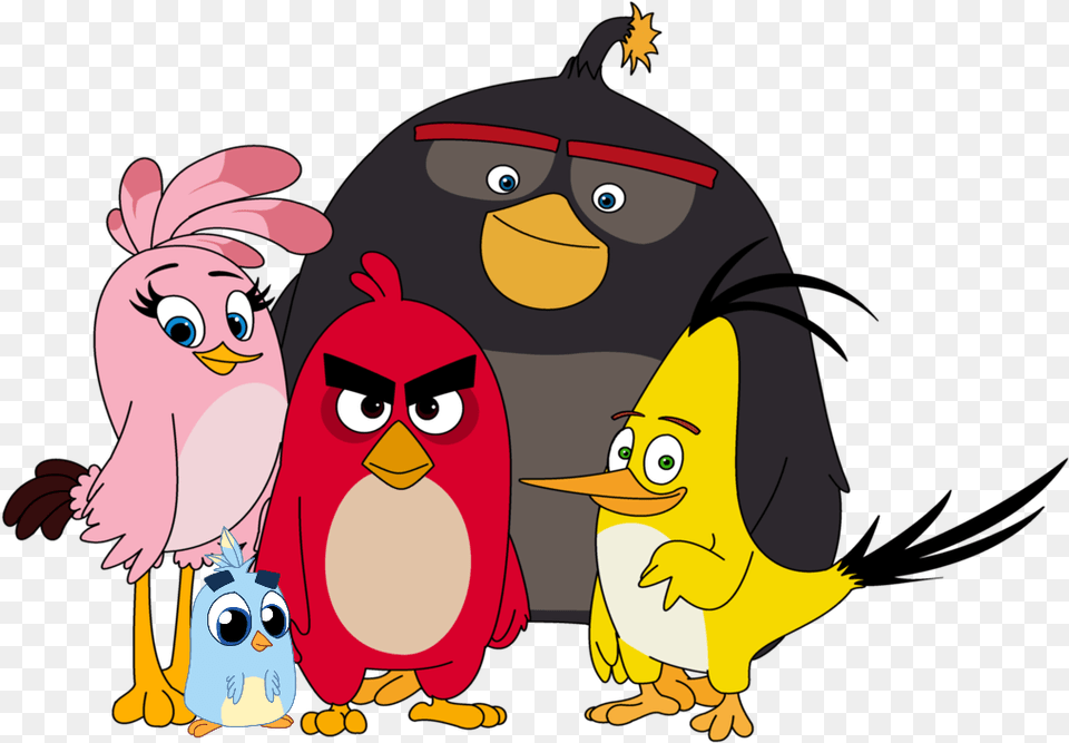 File History The Angry Birds Movie, Cartoon, Animal, Bird, Penguin Free Transparent Png