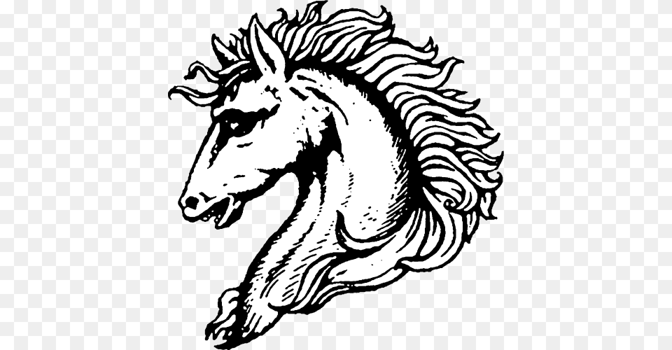 File Horse Head Svg Horse Head Coat Of Arms, Animal, Mammal, Wildlife, Zebra Png Image