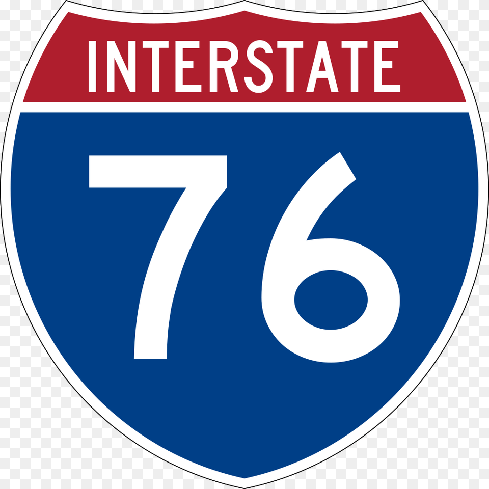 File I 76 Svg Interstate 40, Symbol, Text, Number, Disk Png