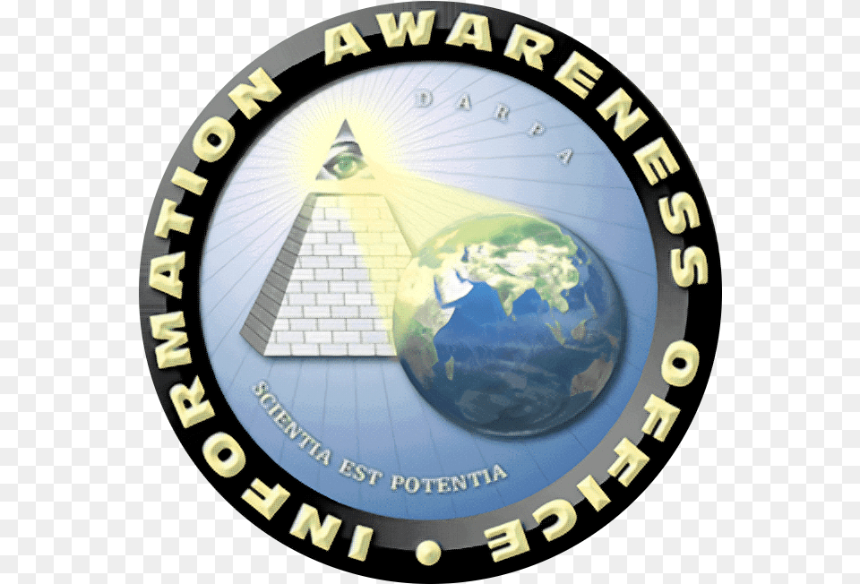 File Iao Logo Information Awareness Office, Sphere, Astronomy, Outer Space, Wristwatch Png