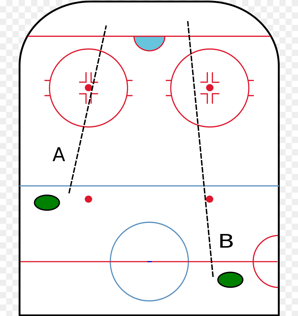 File Icing Svg Icing In Hockey, Diagram Png