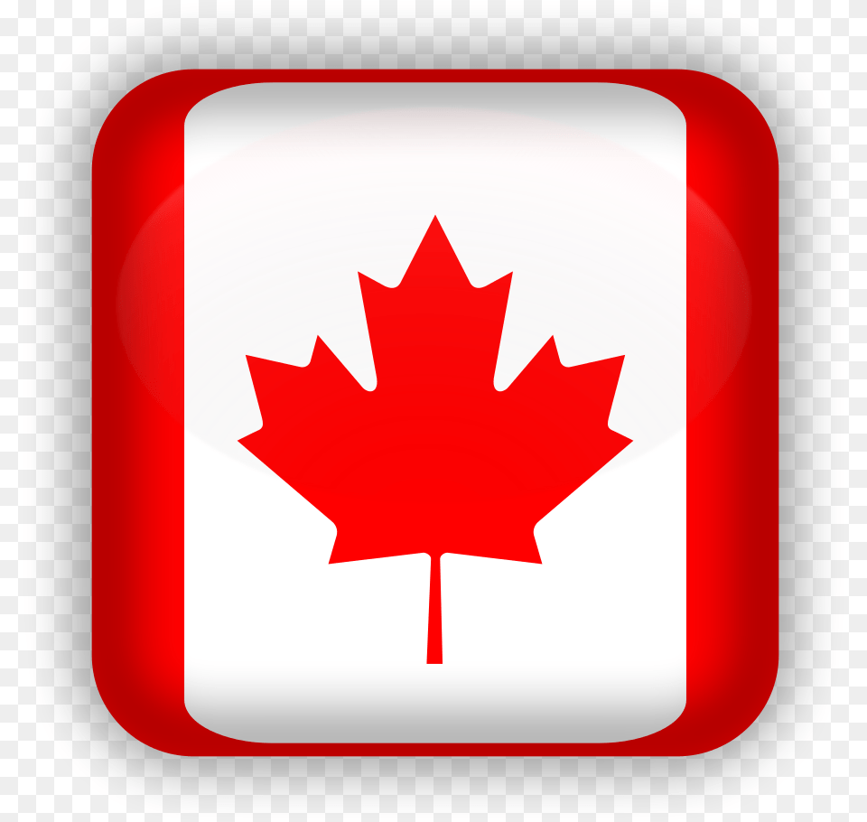 File Icon Canada Svg Canada Flag Icon Shield With Canada Flag, Leaf, Maple Leaf, Plant, First Aid Free Png