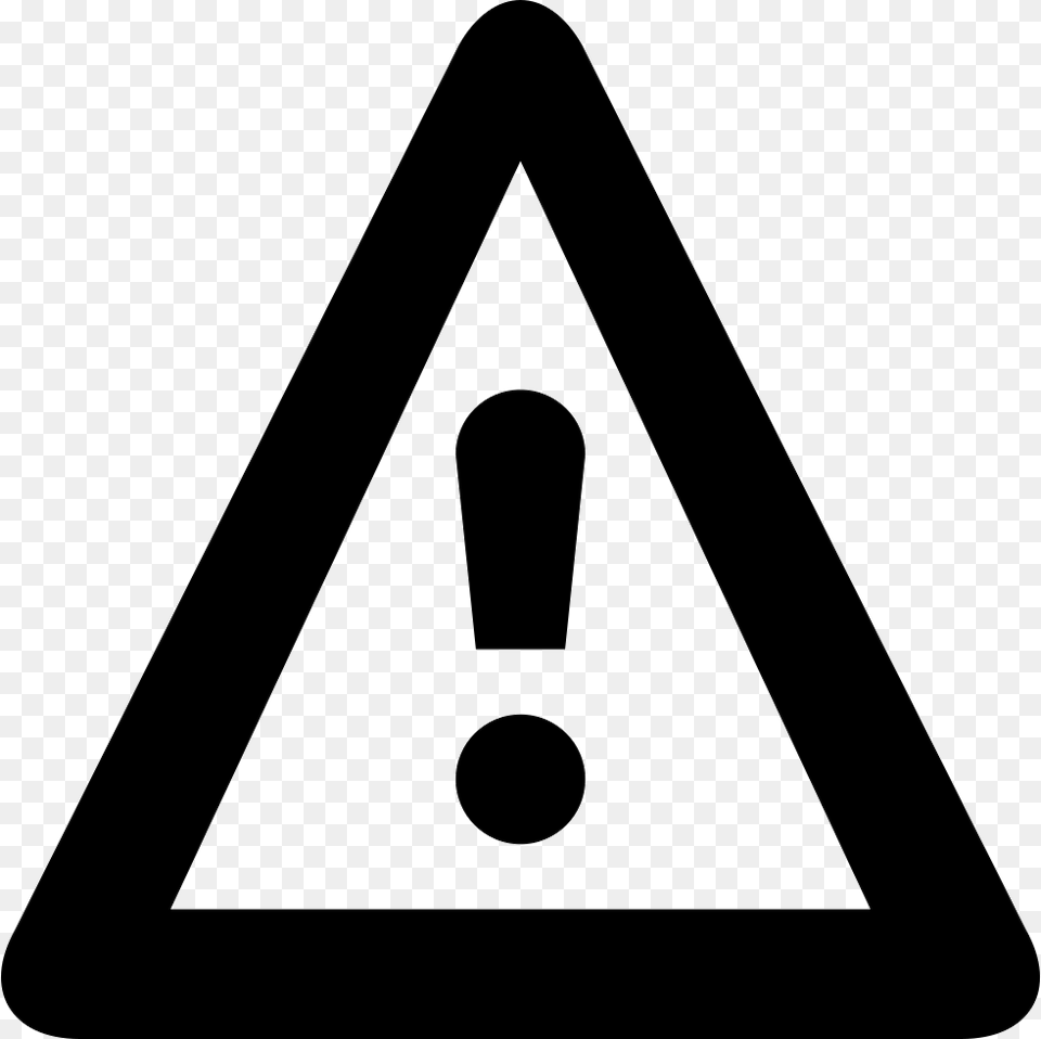File Icon Warning, Triangle, Symbol, Smoke Pipe, Sign Png Image