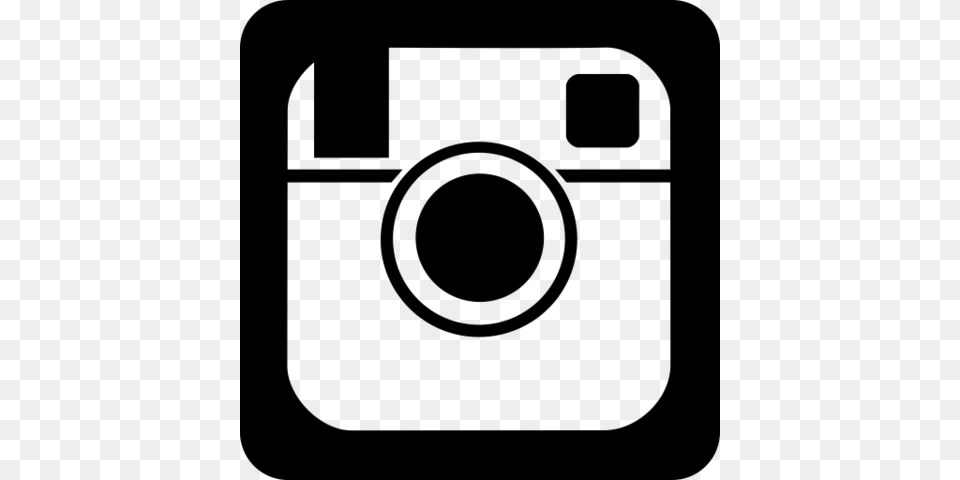 File Instagram Small Instagram Logo Black, Gray Png Image