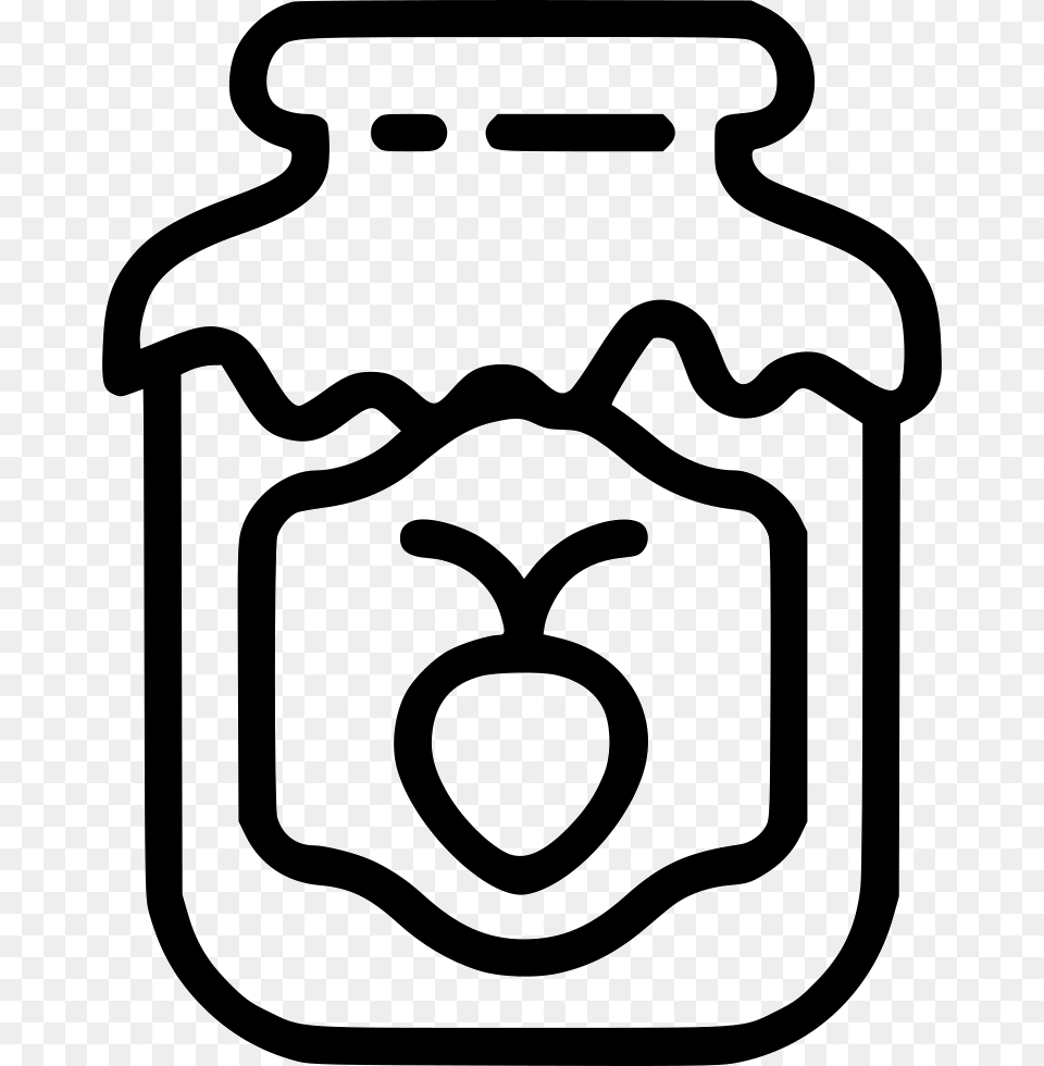 File Jam, Jar, Smoke Pipe, Stencil Free Png Download