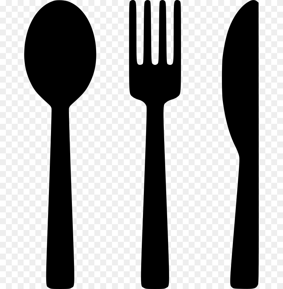 File Knife And Fork Svg, Cutlery, Spoon Free Transparent Png