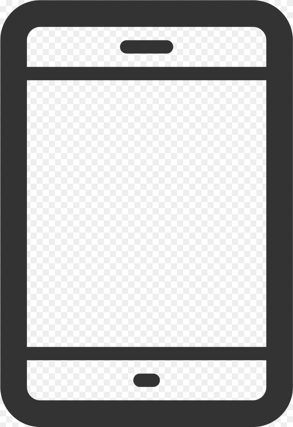 File Linecons Smartphone Outline Svg Wikimedia Commons Cell Phone Black And White Clipart Iphone, Electronics, Mobile Phone Png Image