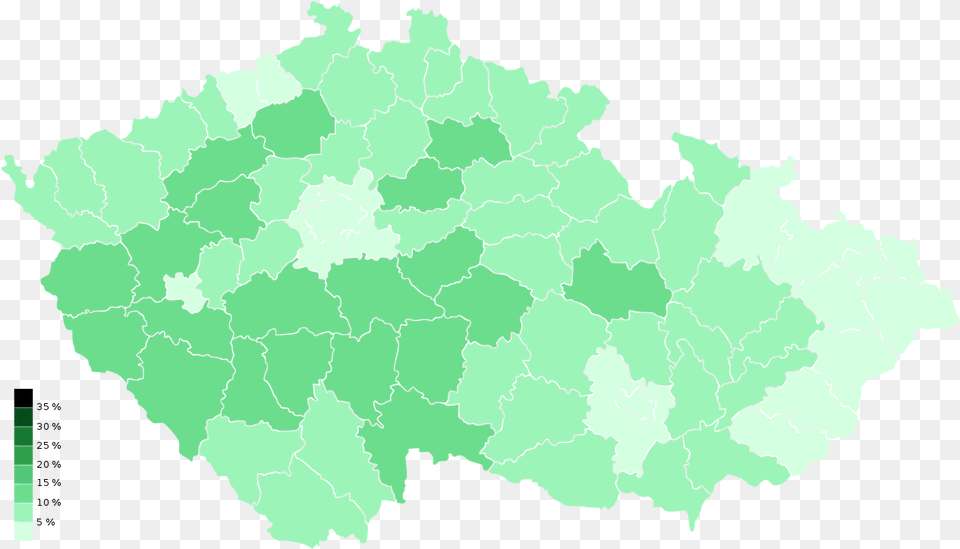 File Lsu 1992 Svg Regions Of Czech Republic, Chart, Plot, Map, Atlas Png Image