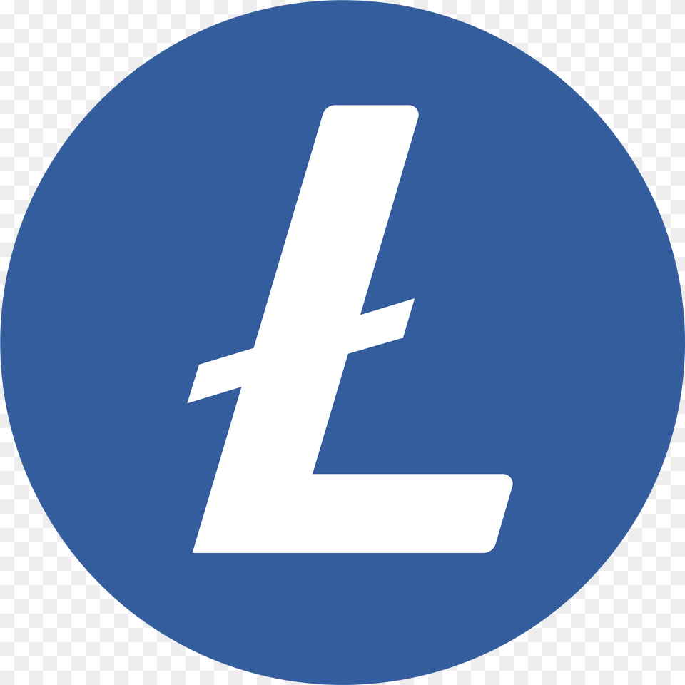 File Ltc 400 Litecoin Logo, Sign, Symbol, Text, Disk Png