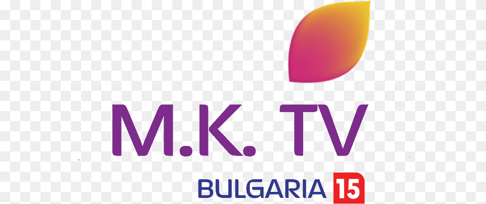 File M K Tv Bulgaria Logo Bulgaria15 Graphic Design, Flower, Plant, Petal, Purple Png