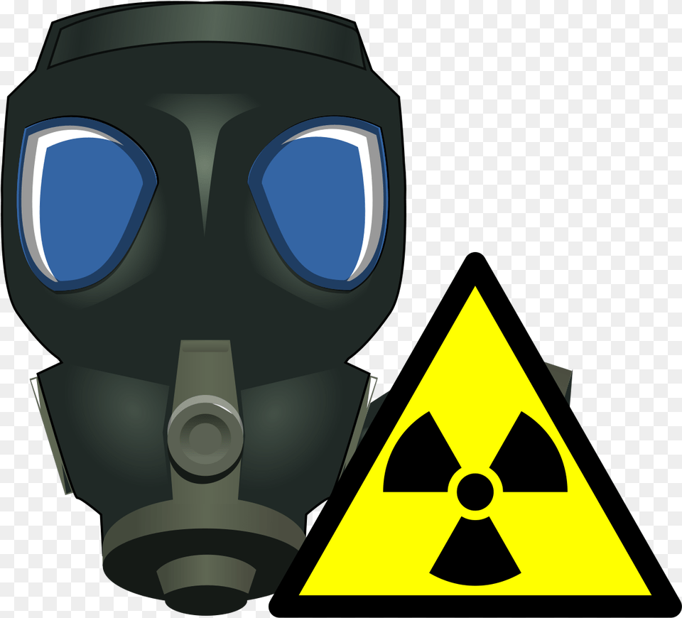 File Mask Radioactive Svg Gamma Rays Clipart Gas Mask Clip Art, Bottle, Shaker Free Transparent Png