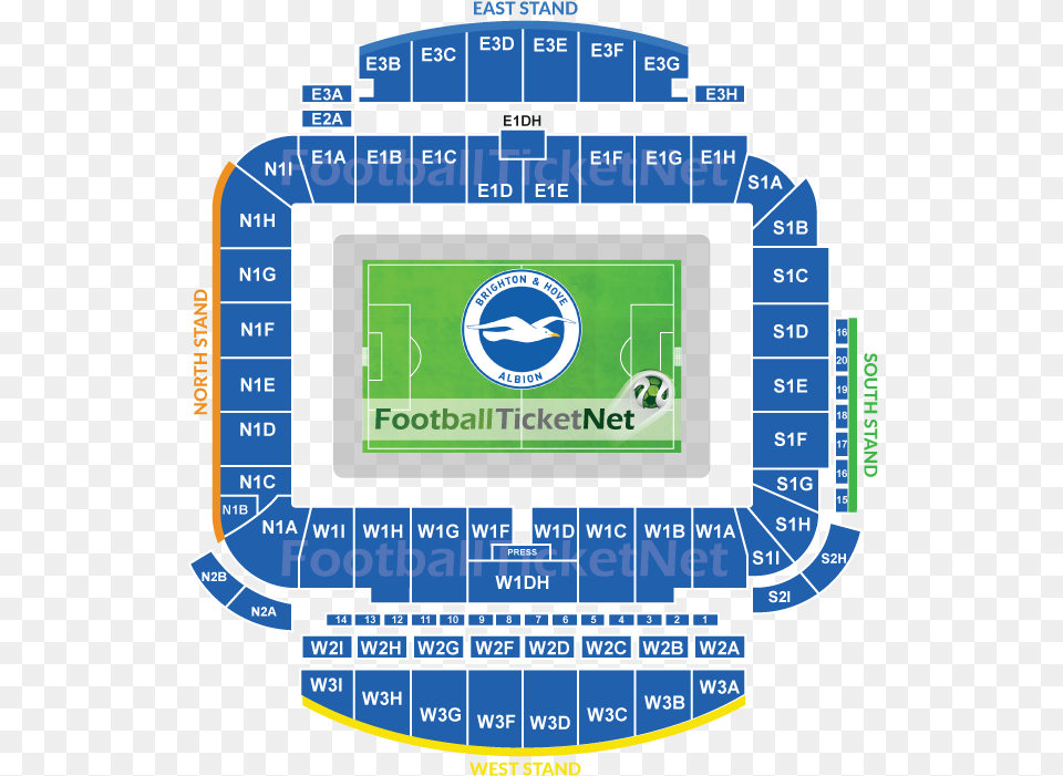 File Mob V Brighton Stadium Away Section, Scoreboard, Electronics Free Png