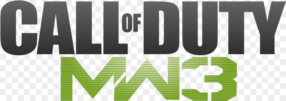 File Modernwarfare3logo Svg Call Of Duty Wwii Logo, Green, Symbol Png