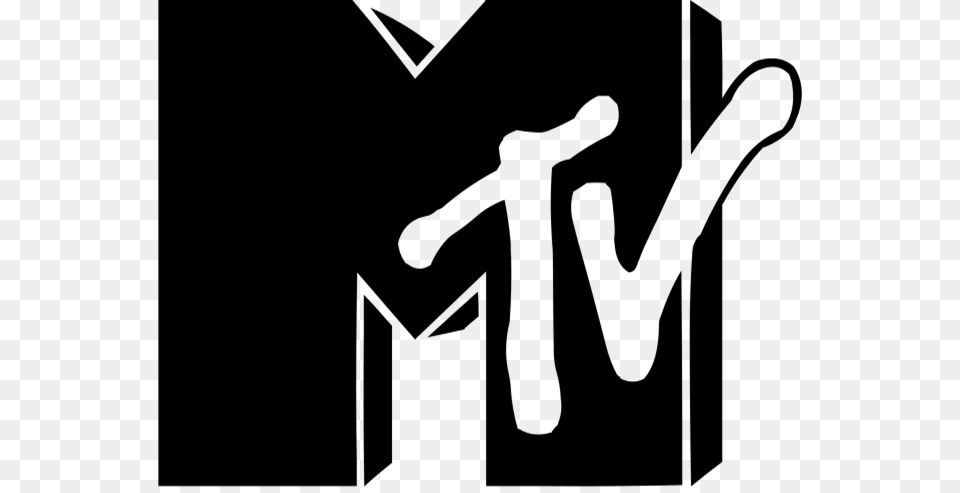 File Mtv Transparent White Mtv Logo, People, Person, Graduation, Electronics Png Image