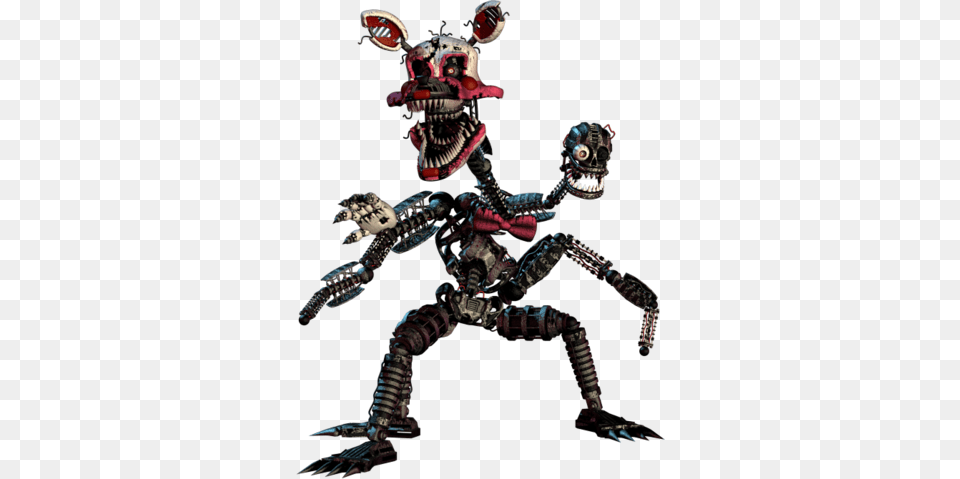 File Nightmaremangle Funko 5quot Articulated Five Nights At Freddy39s Funtime, Robot, Adult, Female, Person Free Png