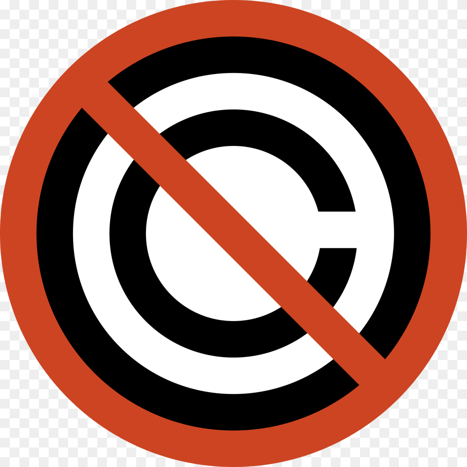 File Nocopyright Svg Wikimedia Commons Thou Shalt Not Copy Or Use Proprietary Software For, Sign, Symbol Png Image