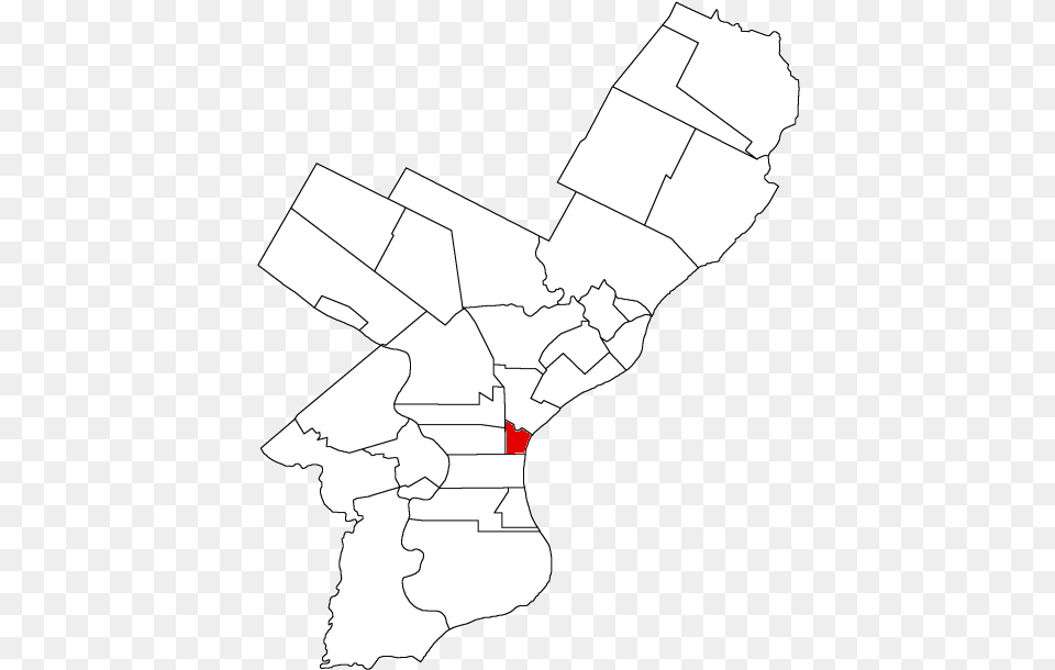 File Outline Map Of Philadelphia, Chart, Plot, Atlas, Diagram Png