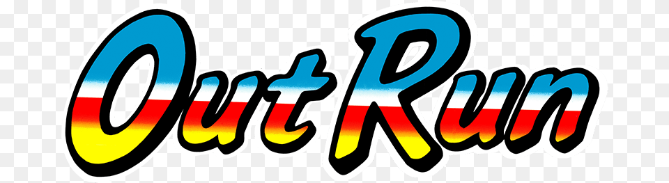 File Outrun 1986 Outrun, Logo, Dynamite, Weapon, Text Png Image