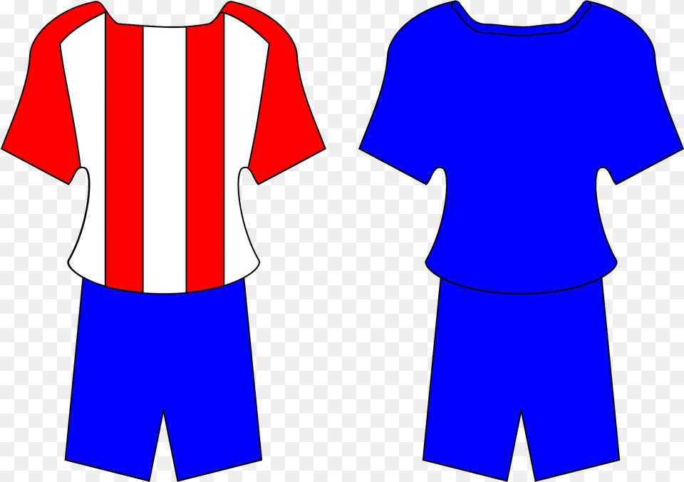 File Pry Kit Svg Wikimedia Commons Open Blue Football Kit T Shirt Football Clipart, Clothing, T-shirt, Person Free Png Download