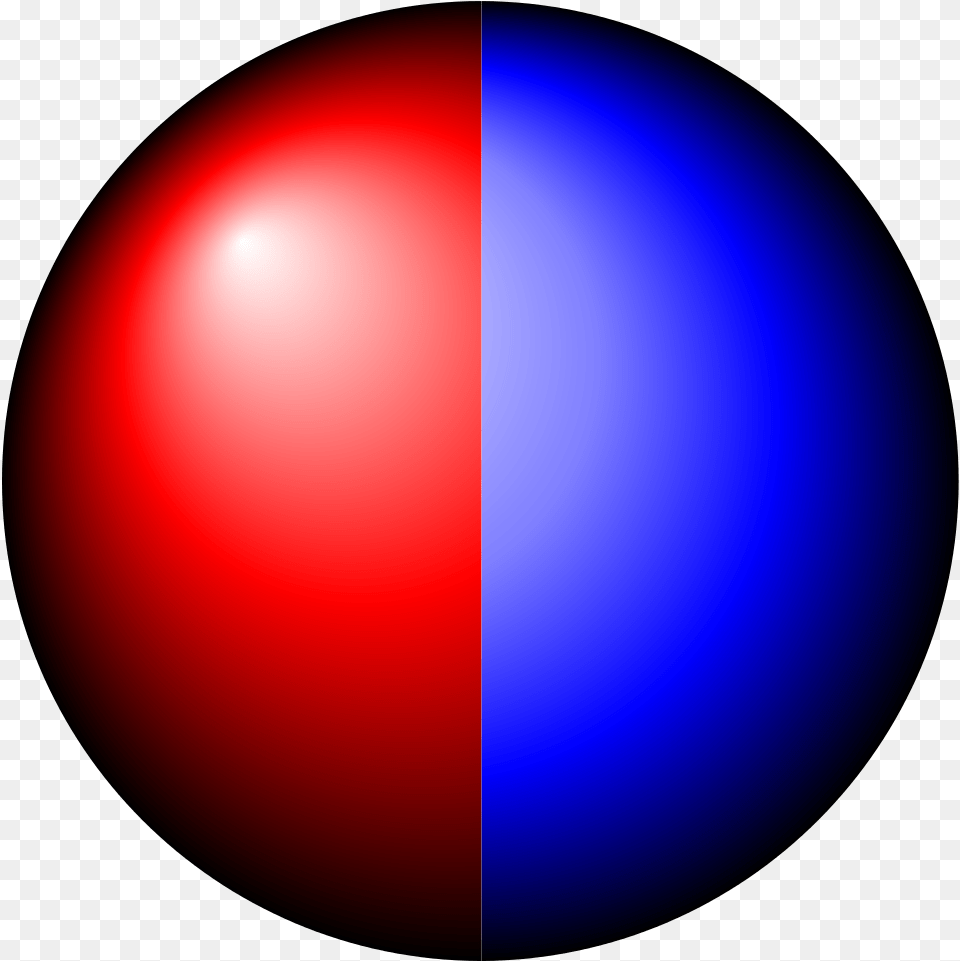 File Red Blue Dot Svg Red Dot And Blue Dot Hd Red And Blue Dot, Sphere, Lighting, Astronomy, Moon Free Transparent Png