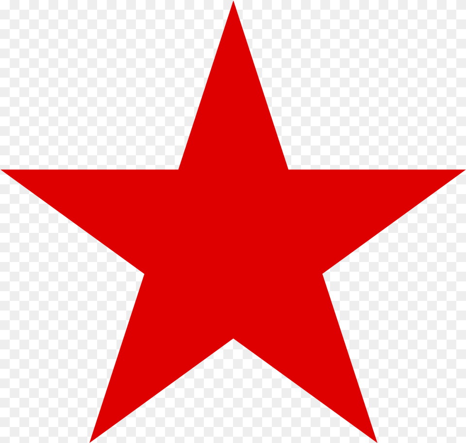 File Red Star Svg Wikimedia Commons Red Star, Star Symbol, Symbol Free Png Download