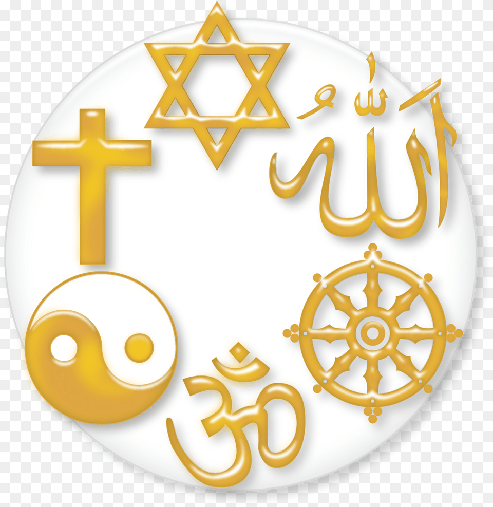 File Religionsymbol Svg National Unity Of India, Gold, Symbol, Cross, Text Png Image