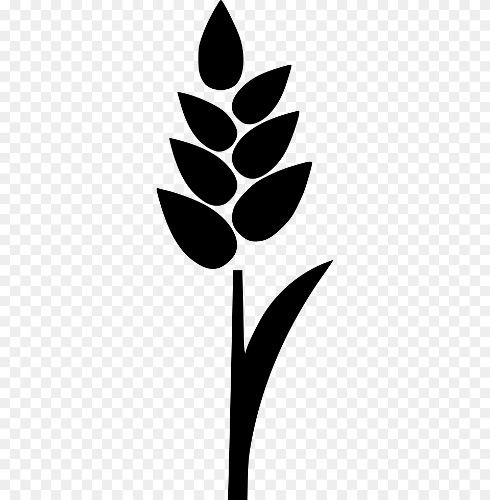 File Rice Silhouette, Leaf, Plant, Stencil, Animal Free Transparent Png