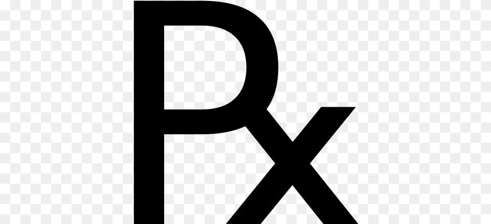 File Rx Symbol Svg Rx, Gray Free Png Download