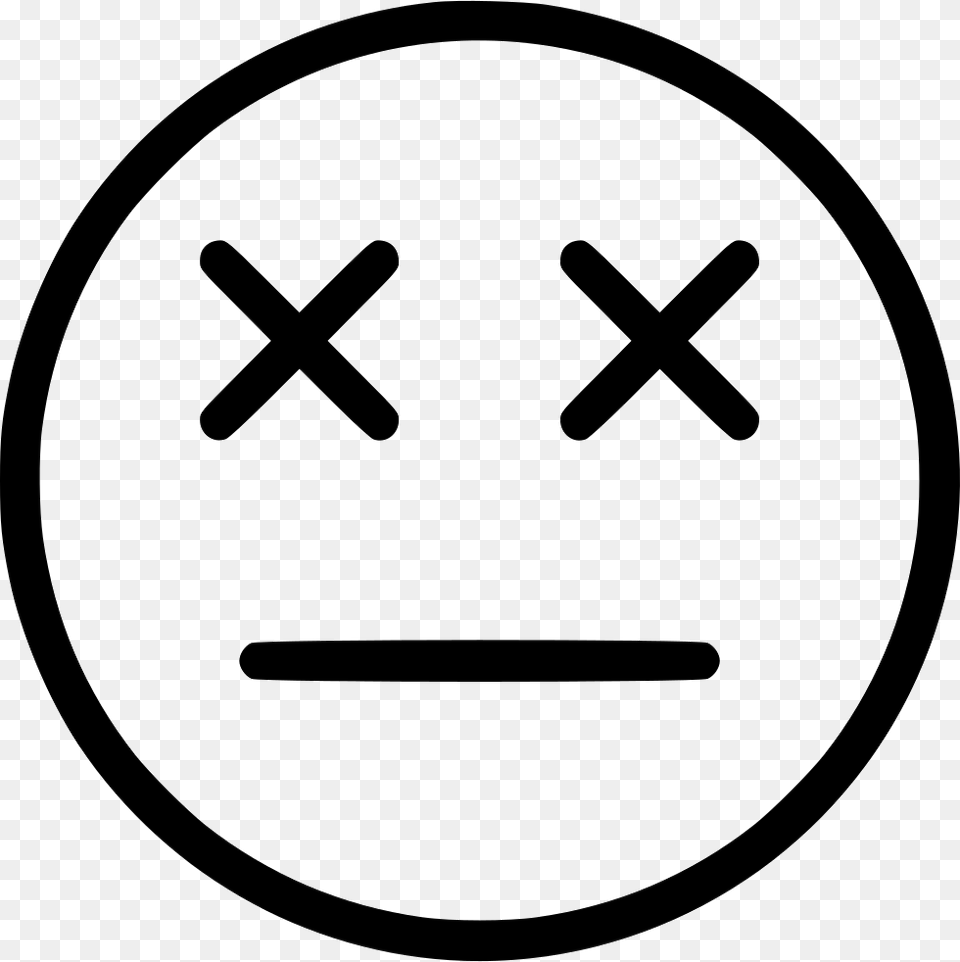 File Sad Smiley Face Black And White, Sign, Symbol, Road Sign Png Image