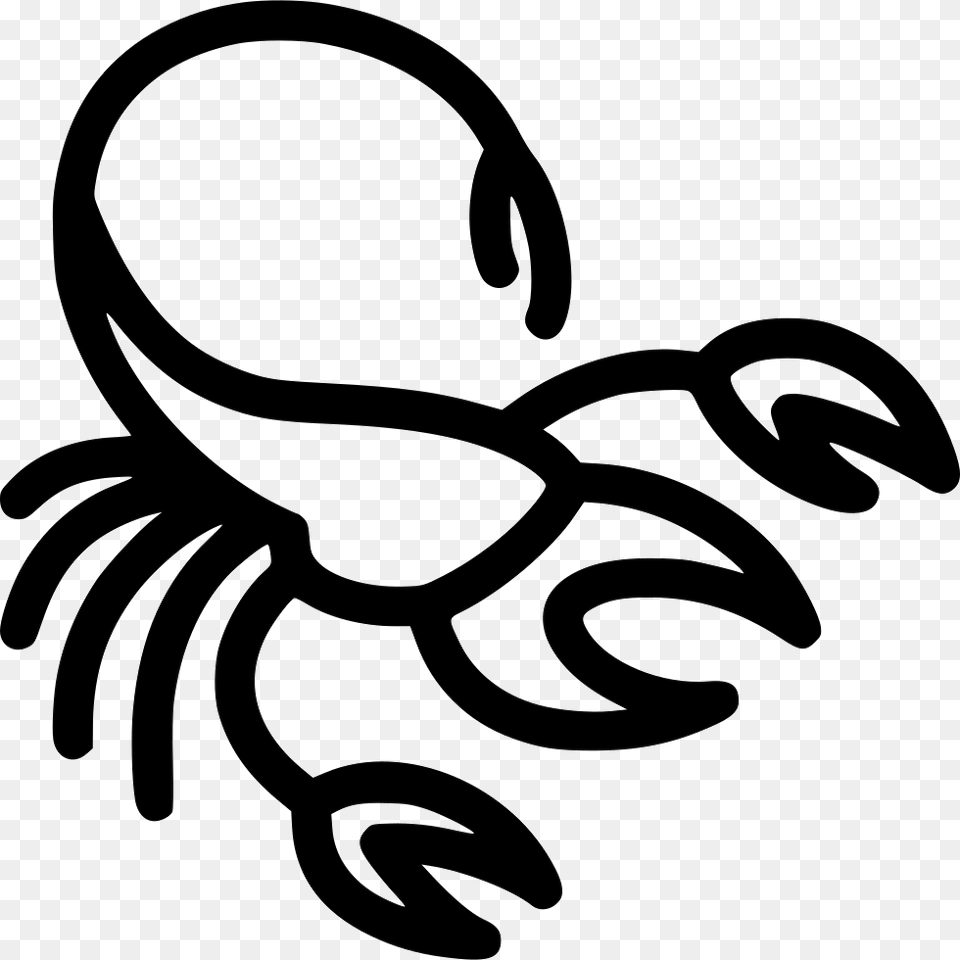 File Scorpio Icon, Food, Seafood, Animal, Sea Life Free Transparent Png