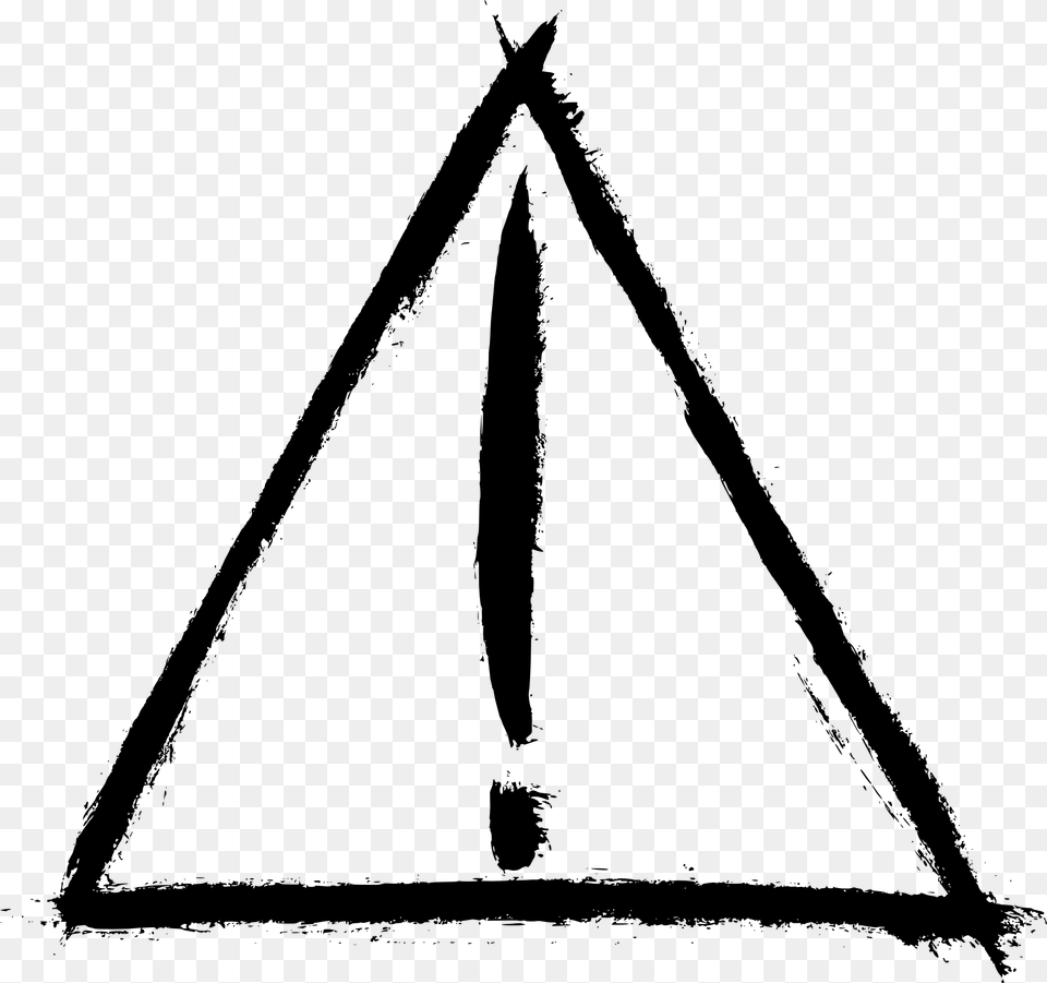 File Size Brush Stroke Triangle, Bow, Weapon Png Image