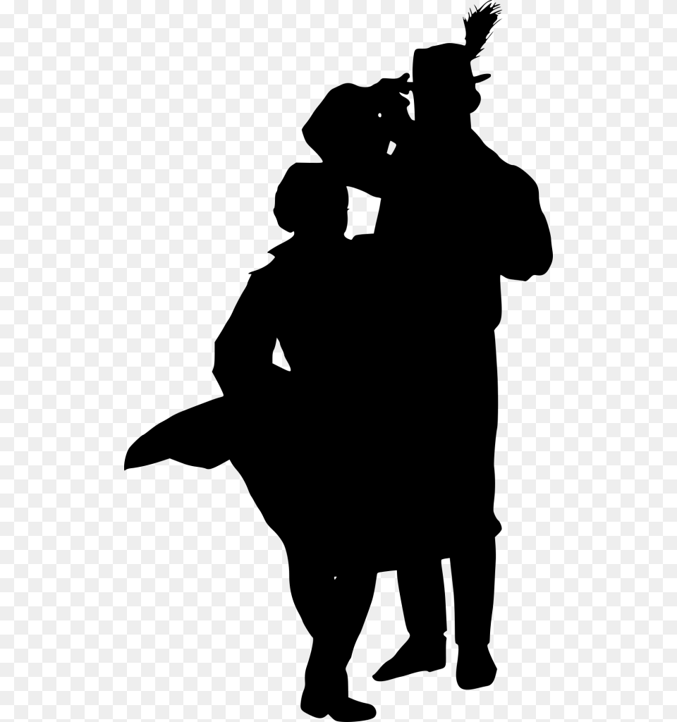 File Size Criminal Silhouette, Gray Free Png Download