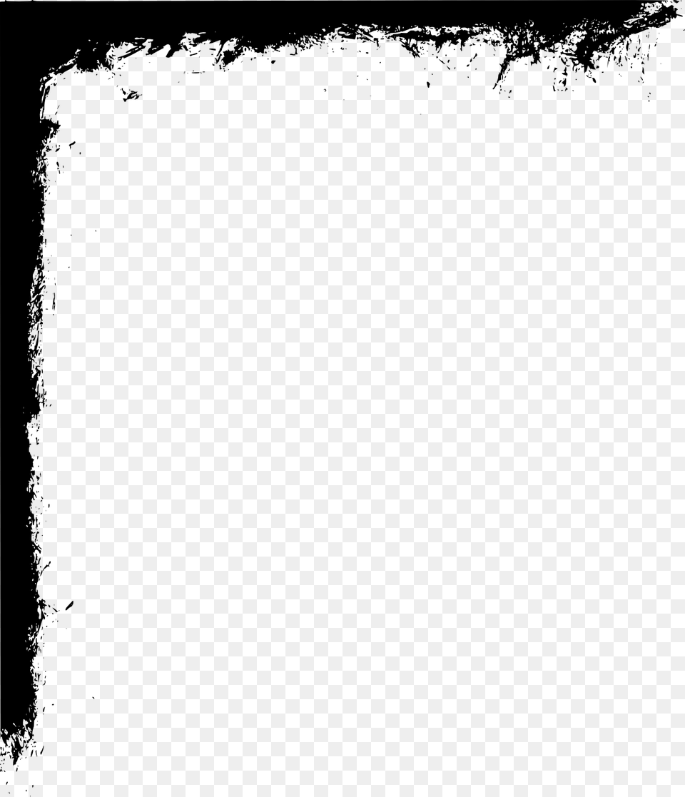 File Size Grunge Corner Vector Transparent Background Transparent Photo Corners, Gray Png