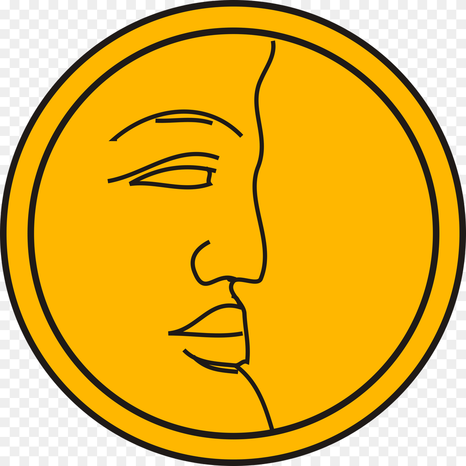 File Smiley Not Like, Gold, Coin, Money, Person Png